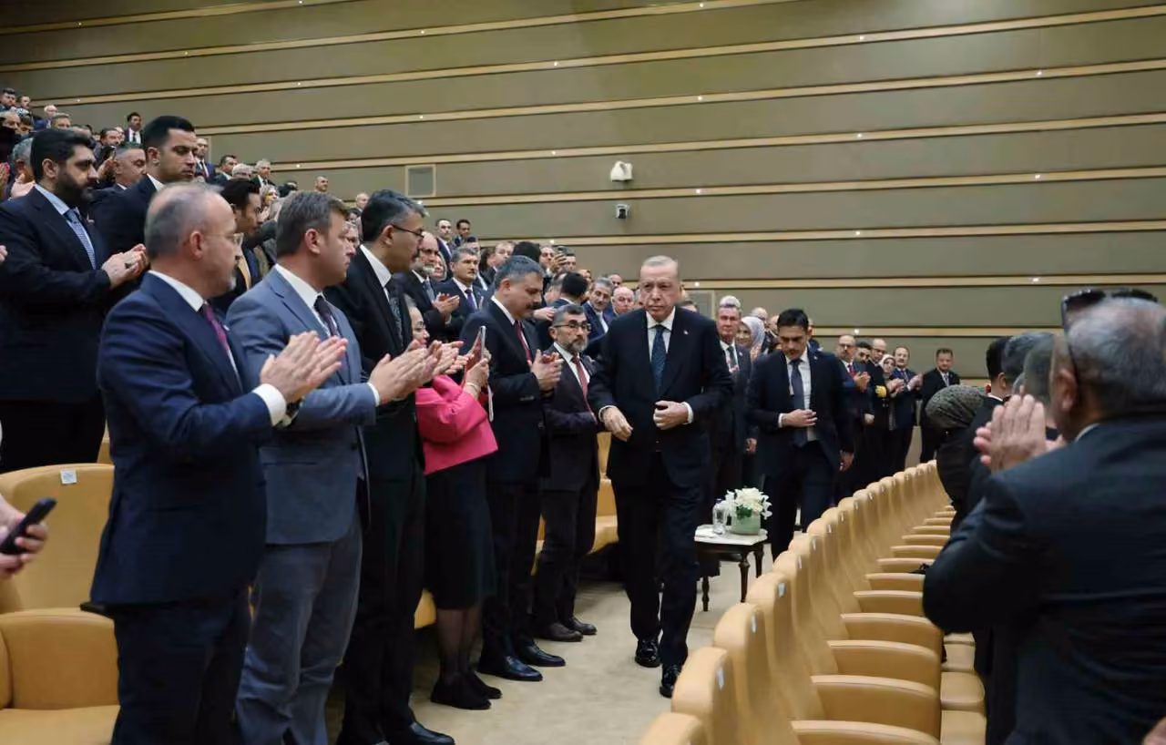 Cumhurbaşkanı Erdoğan: "Dünyayı sömürerek, bölgemizi kan deryasına çevirerek kendilerine refah düzeni kurmak isteyenlere boyun eğmeyeceğiz"