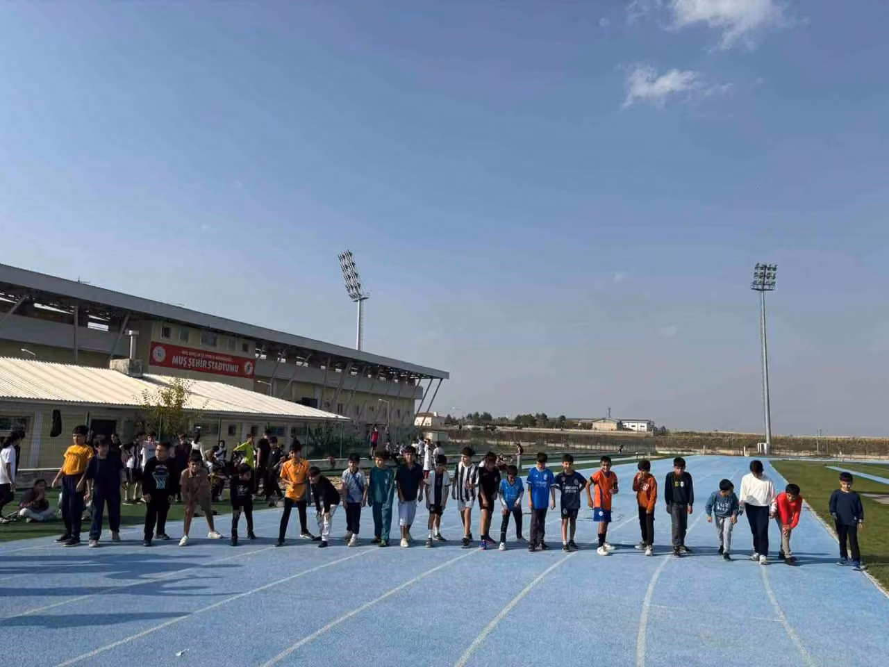 Muş’ta geleceğin milli atletleri yetiştiriliyor