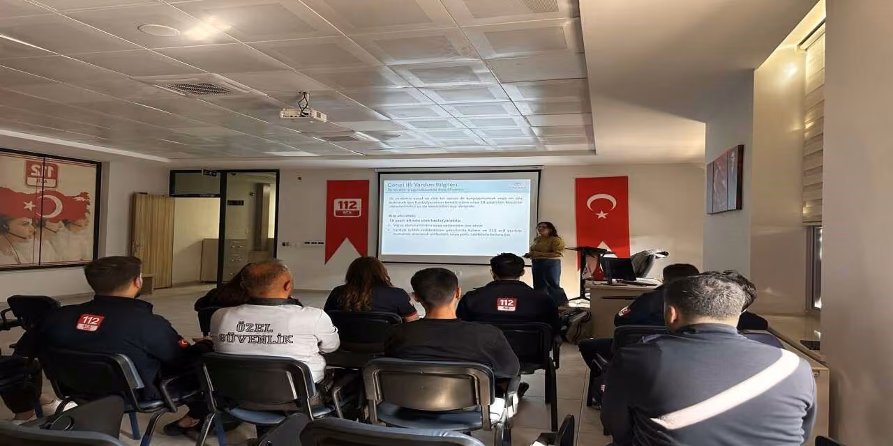Şırnak’ta 112 personeline ilk yardım eğitimi verildi