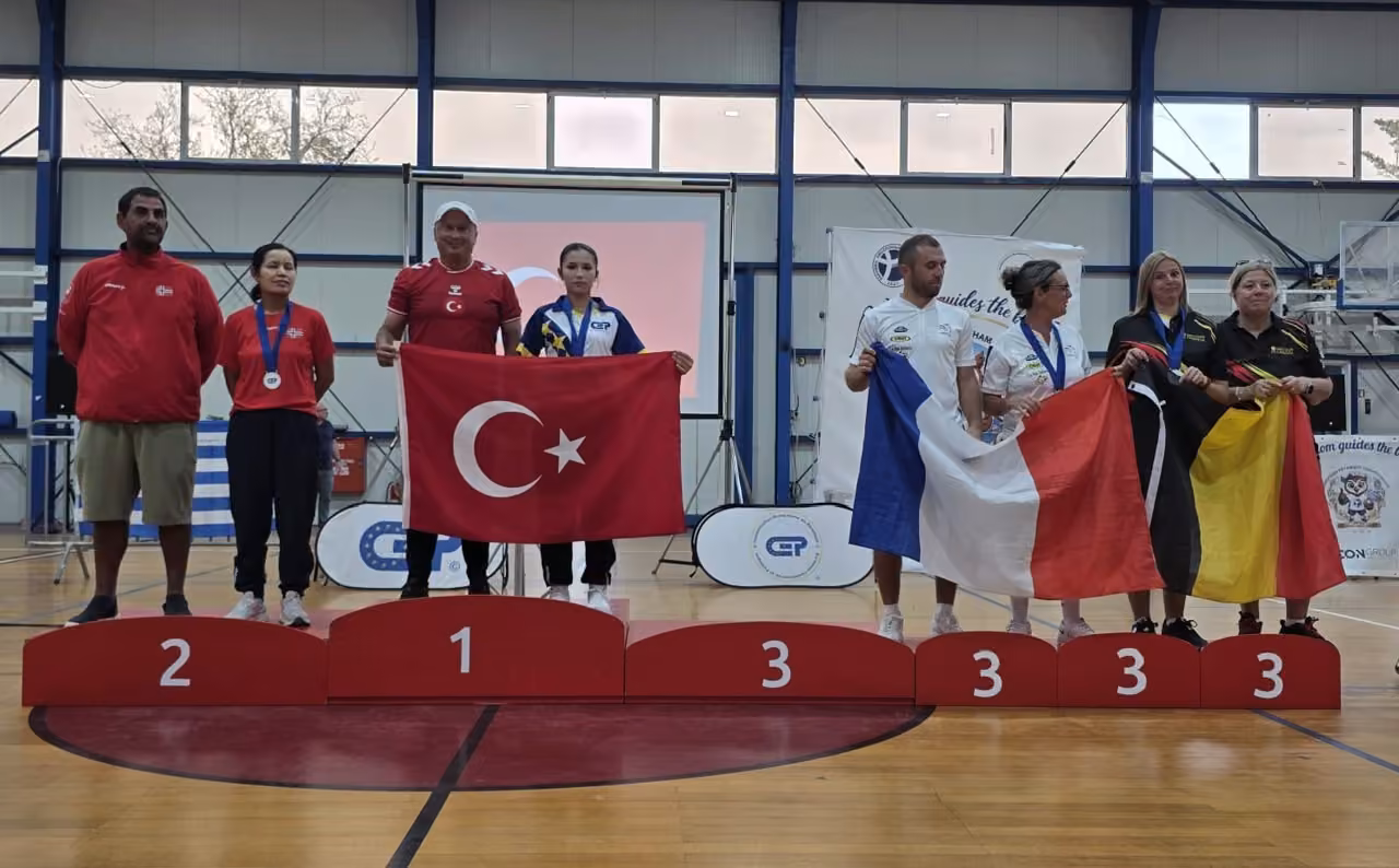 Samsunsporlu Yağmur Tosun Avrupa şampiyonu