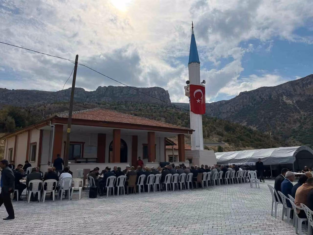 Akçadağ’da Keklikpınarı Camisi ibadete açıldı