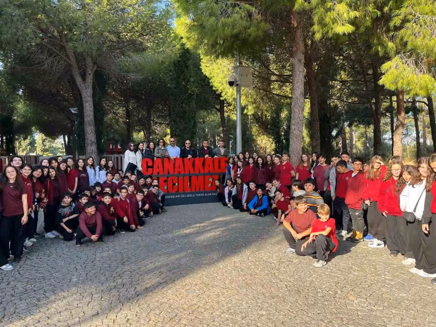 Eskişehirli öğrenciler Şehit Soner Özübek anısına Çanakkale’yi ziyaret etti