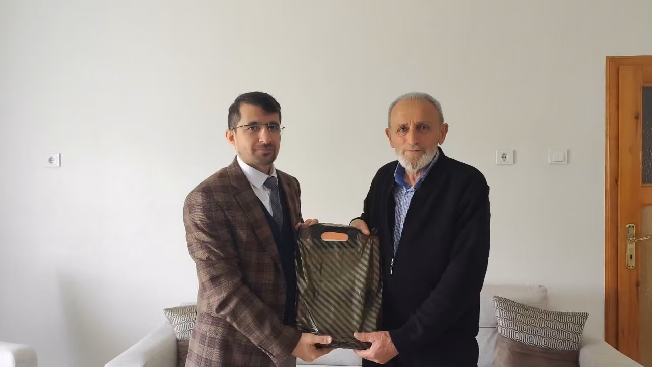 Aydıntepe’de emekli din görevlileri ziyaret edildi