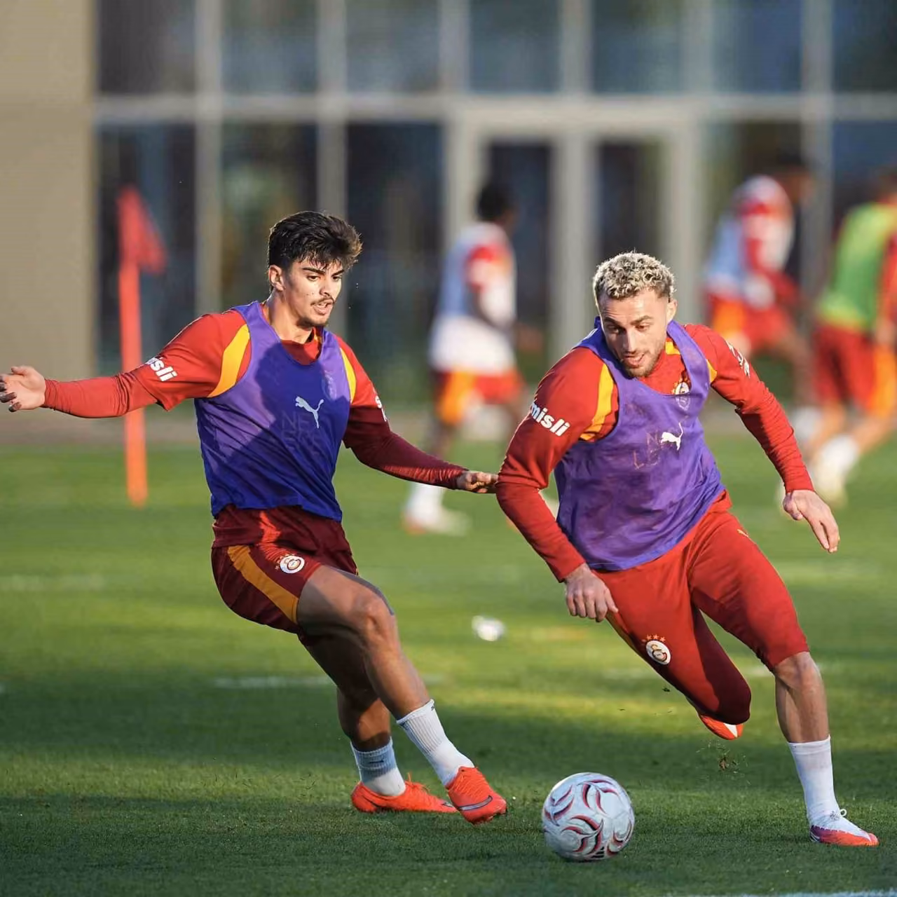 Galatasaray, Kasımpaşa maçı hazırlıklarını sürdürdü
