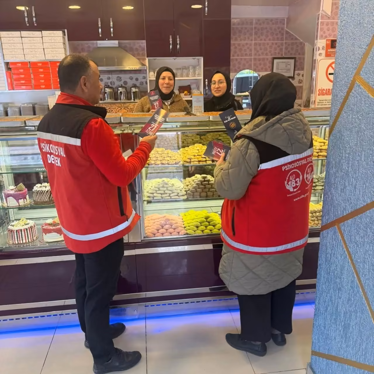 Gediz’de kadına yönelik şiddetle mücadele için farkındalık çalışması