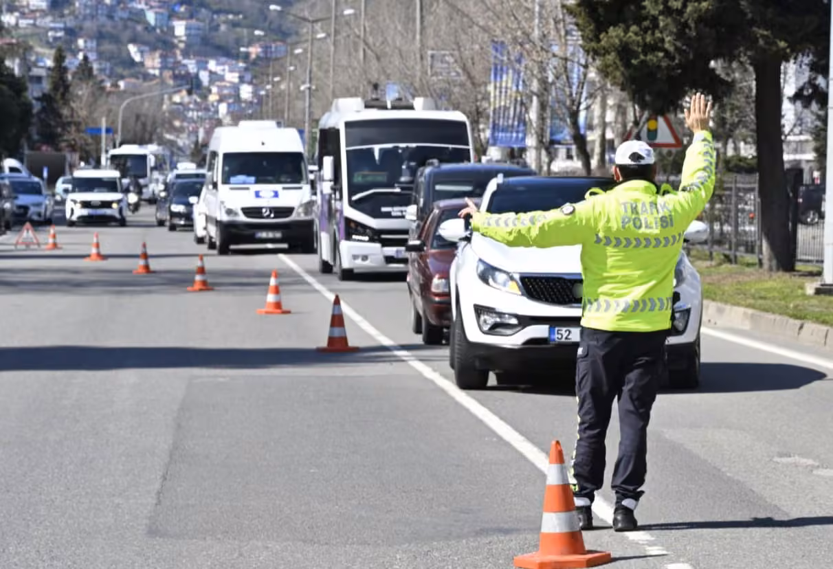 Ordu’da trafik denetimleri: 20 bine yakın araç ve sürücüsü denetlendi