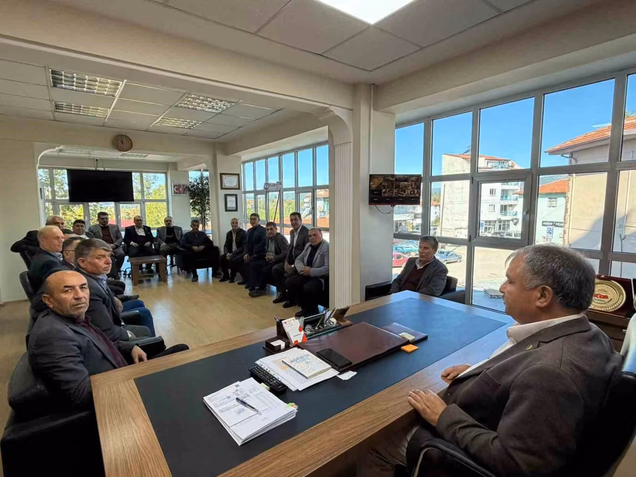 Başkan Pütün muhtarlar ile bir araya geldi