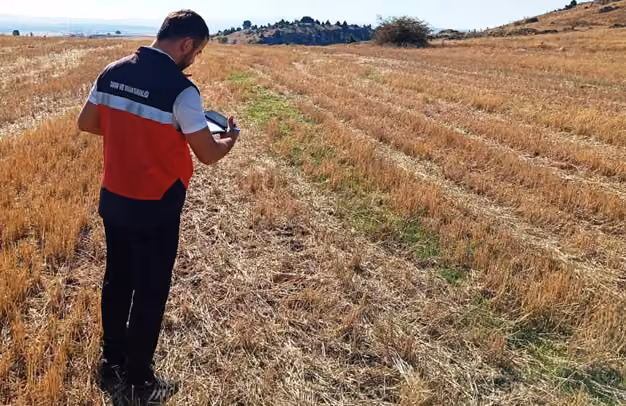Çavdarhisar’da ürün beyan doğrulama çalışmaları sürüyor