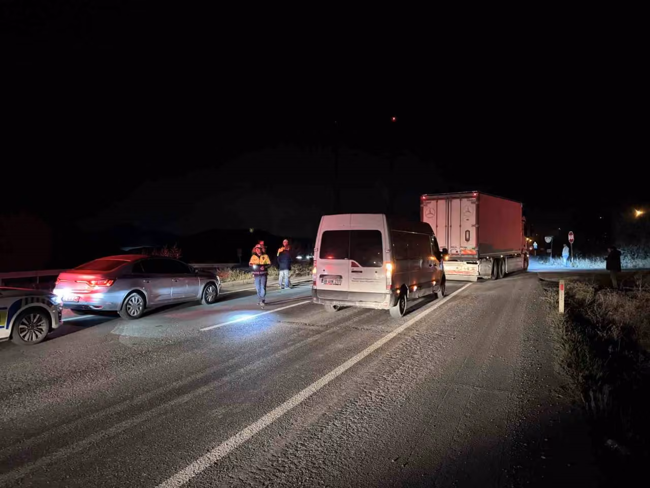 Kayseri’de trafik kazası: 3 ölü, 1 yaralı