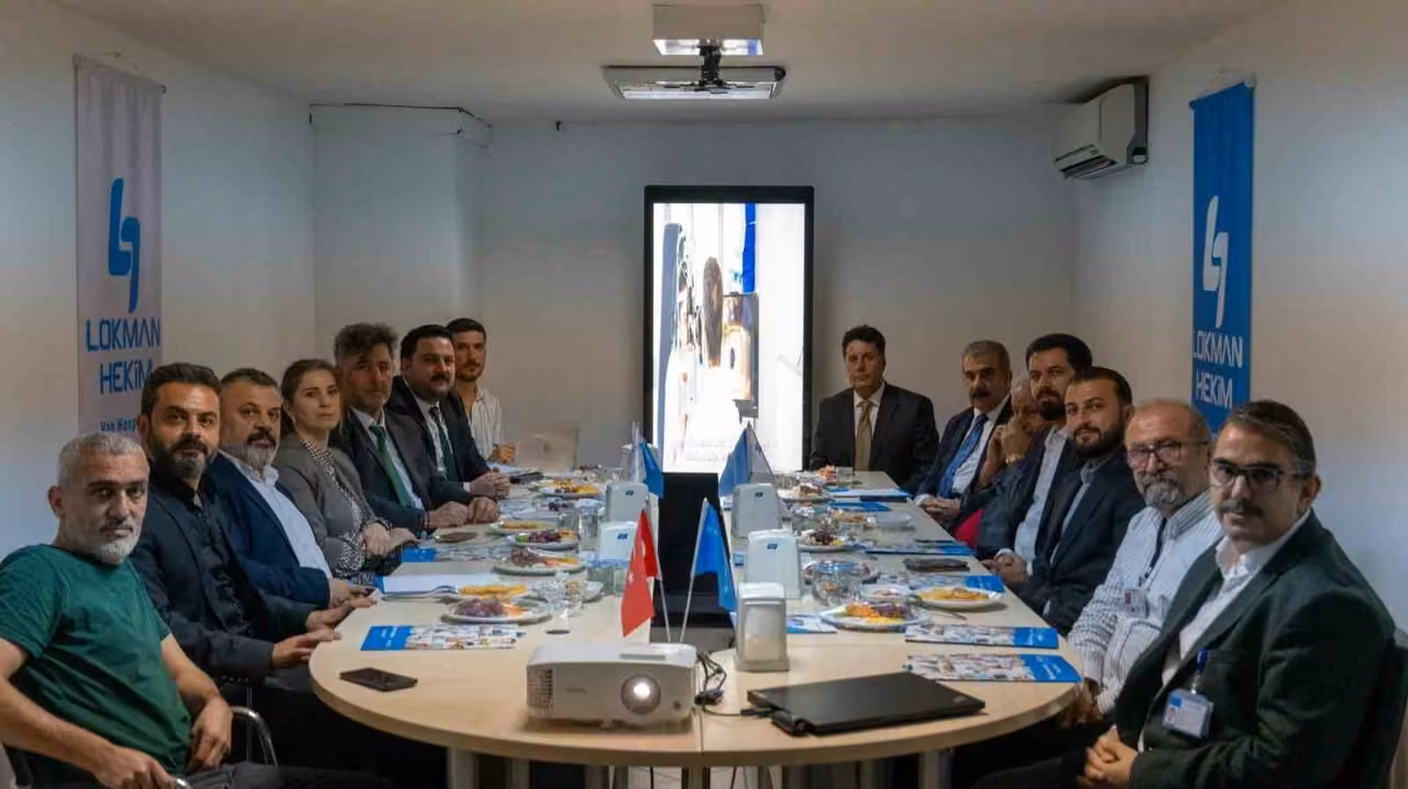 Kuzey Irak heyetinden Lokman Hekim Van Hastanesine ziyaret