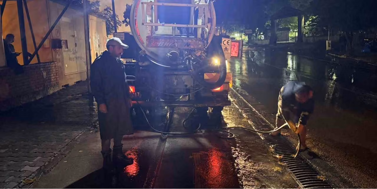 Kahta’da yağış seferberliği: Ekipler 7/24 sahada