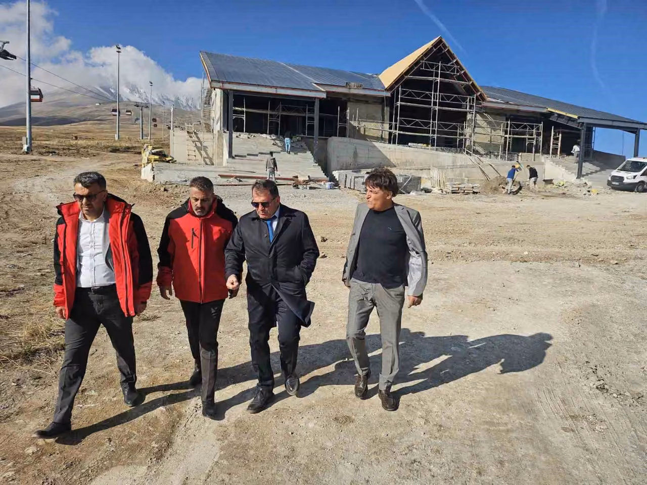Ali İhsan Kabakcı, Erciyes Dağ Kızağı tesisini inceledi