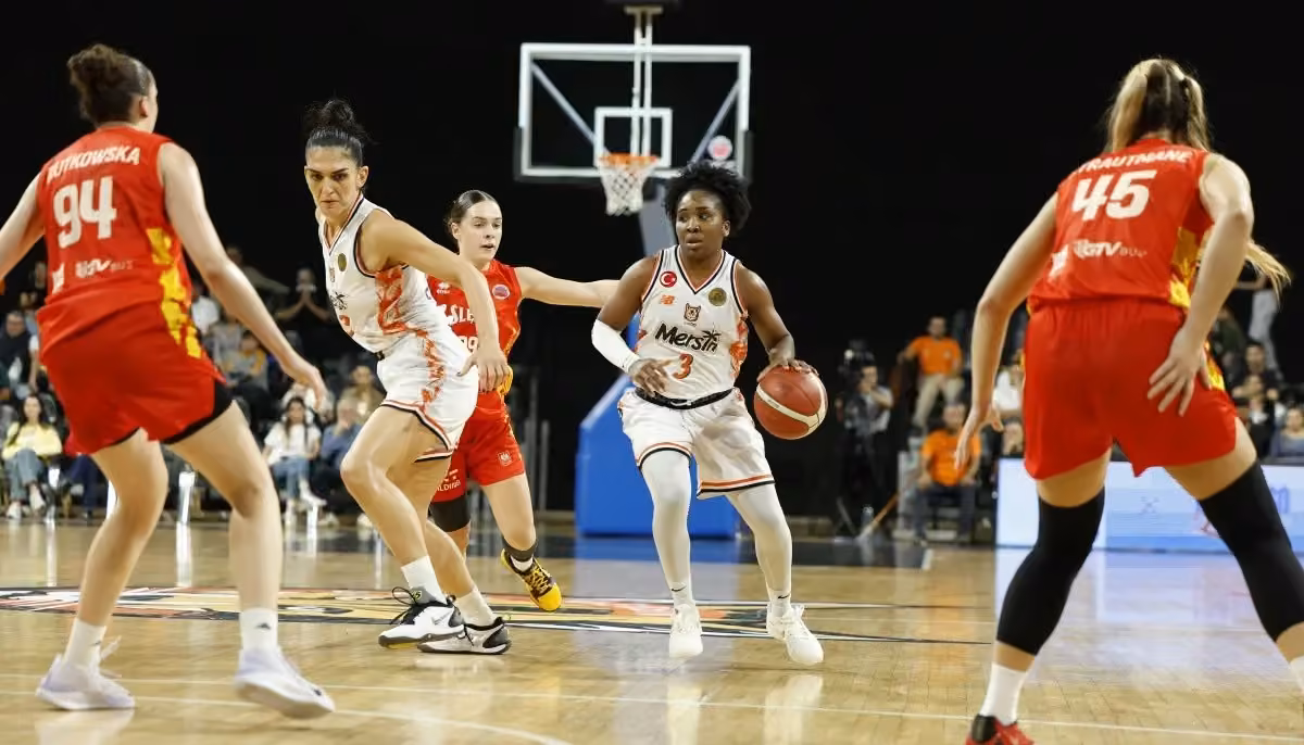 FIBA Kadınlar Avrupa Kupası: Çimsa ÇBK Mersin: 72 - Sleza Wroclaw: 59
