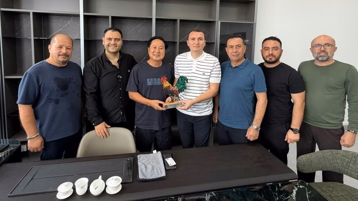 DTO heyeti Çin’de kablo fabrikasını inceledi
