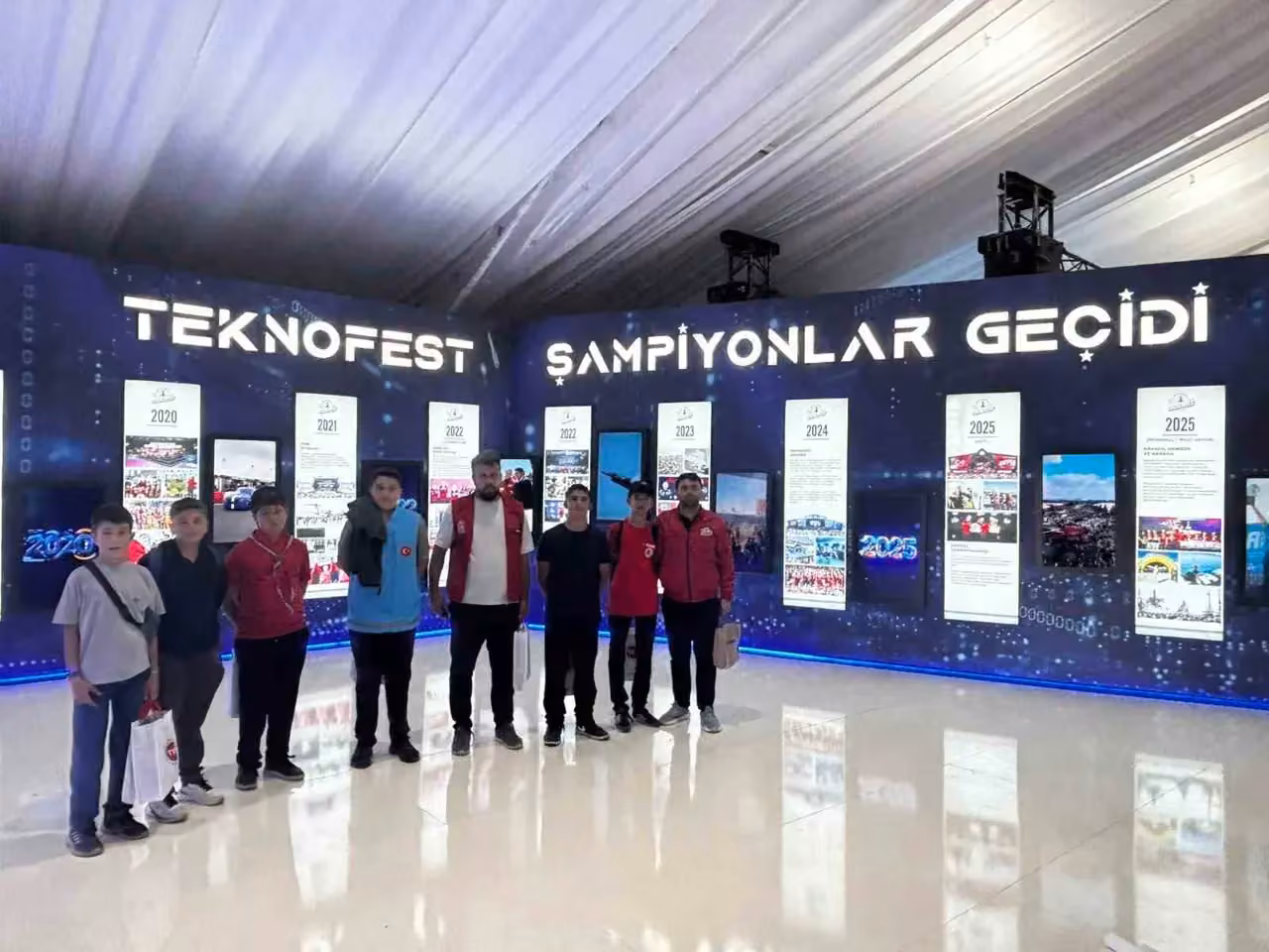 Çelikhanlı öğrenciler TEKNOFEST’te bilim ve teknolojiyle buluştu