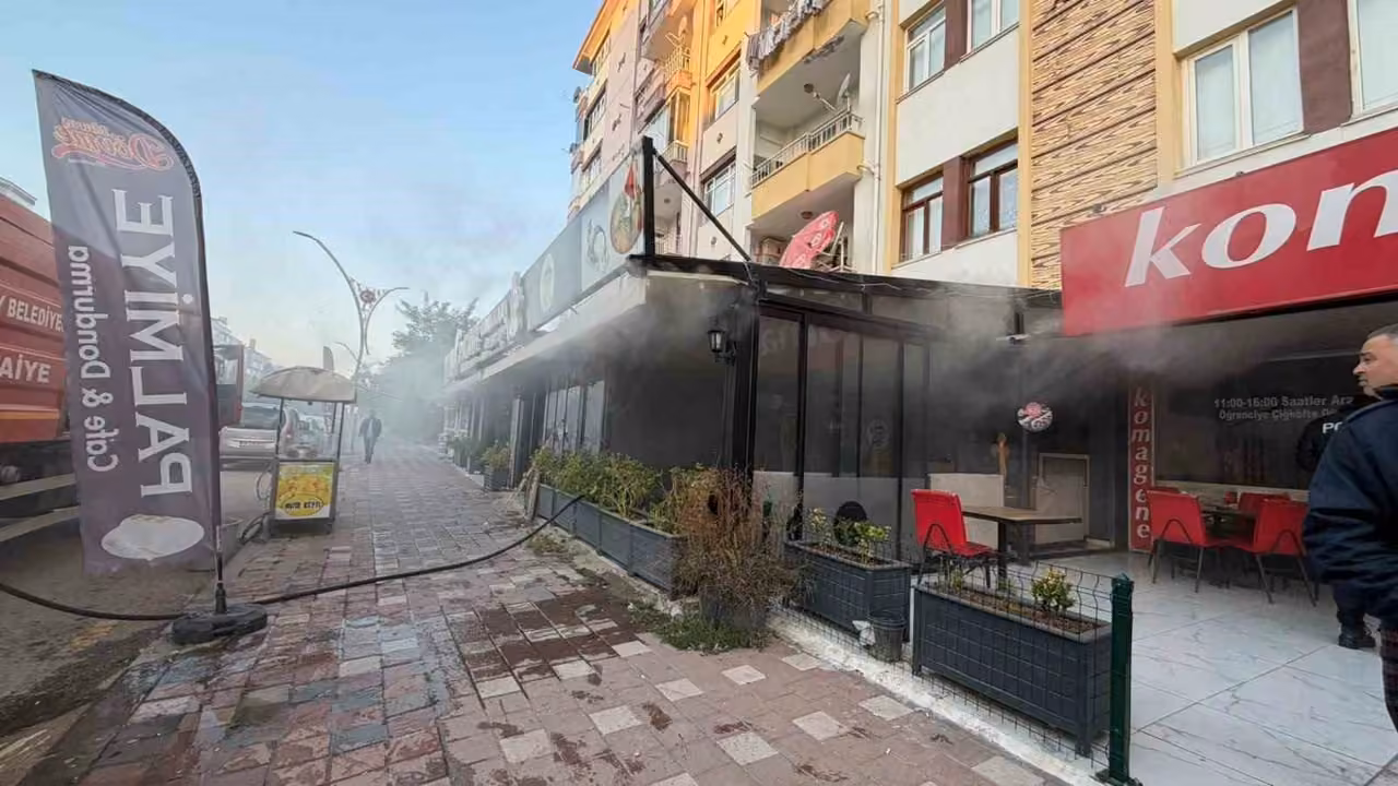 Yozgat’ta iş yerinde çıkan yangın büyümeden söndürüldü