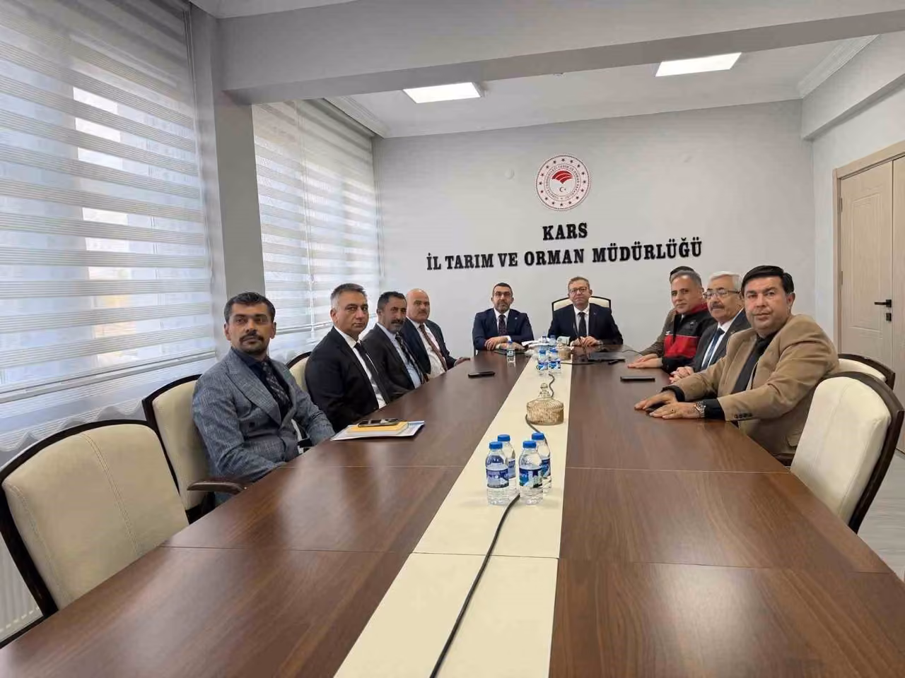 Kars’ta Toprak Analiz Laboratuvarı ve Mera Eğitim Merkezine ziyaret