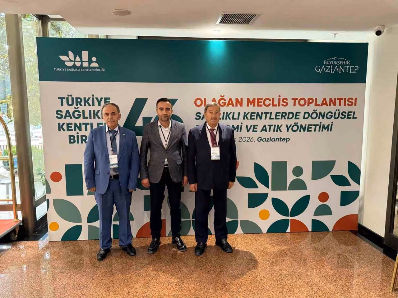 Darende Belediye Başkanı Bozkurt, Sağlıklı Kentler toplantısına katıldı