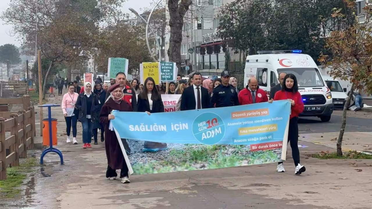 Akçakoca’da sağlık için yürüyüş