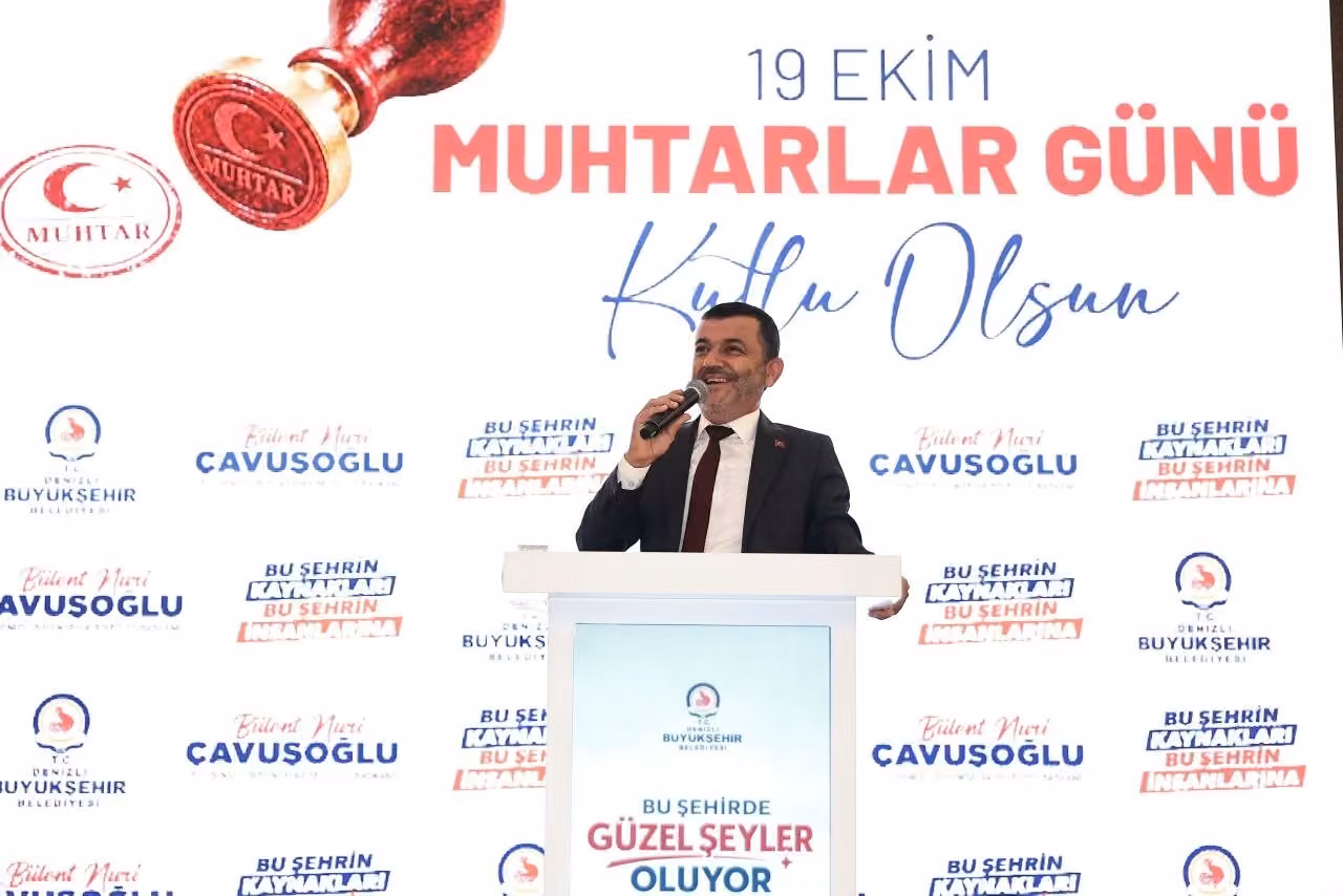 Denizli Büyükşehirden muhtarlarla birlik ve dayanışma buluşması