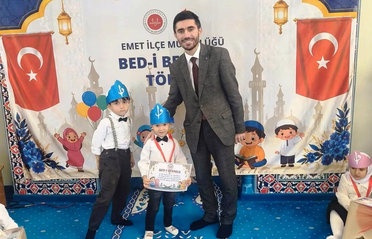 Emet’te minikler Bed-i Besmele ile başladı