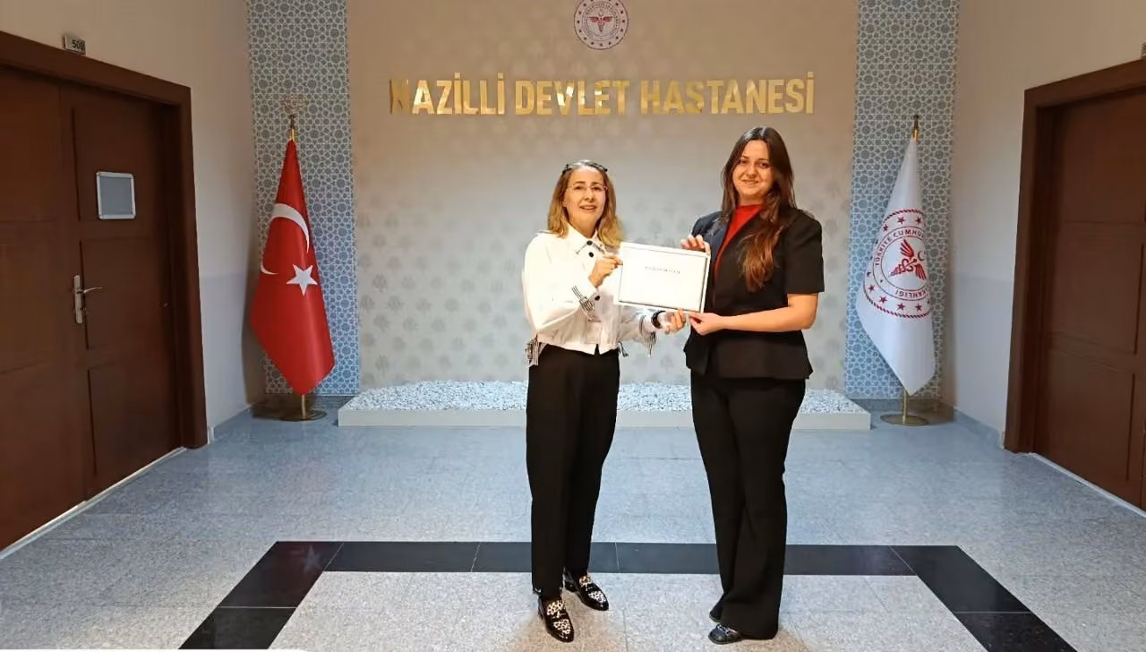 Nazilli’de acil bakım hemşireleri sertifikalarını aldı