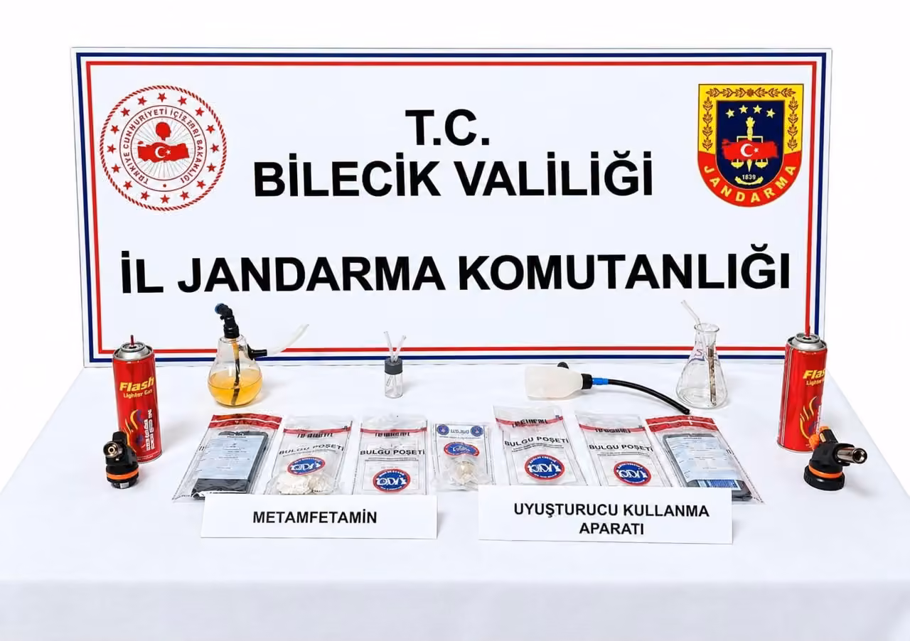 Bilecik’te uyuşturucu operasyonu
