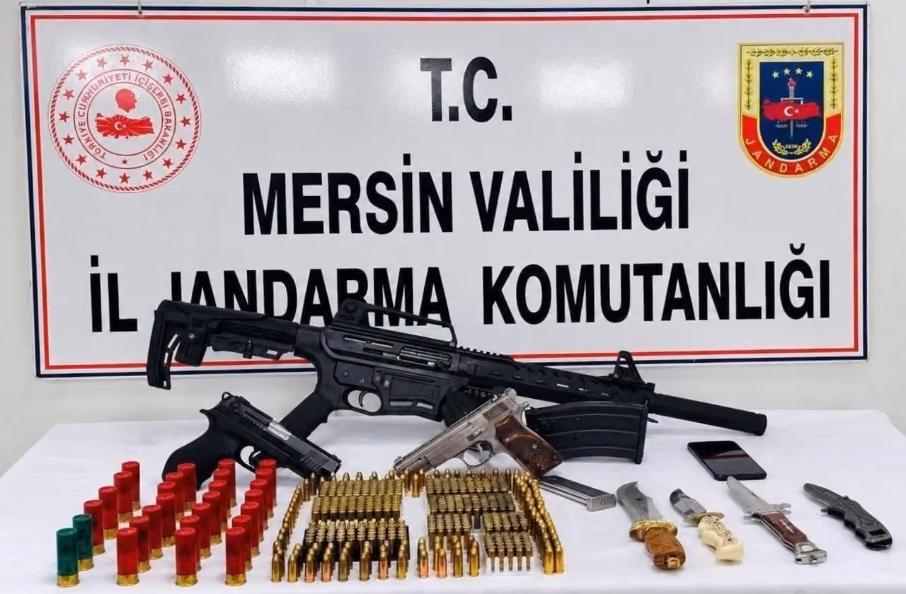 Mersin’de silah kaçakçılığı operasyonu: 1 tutuklama