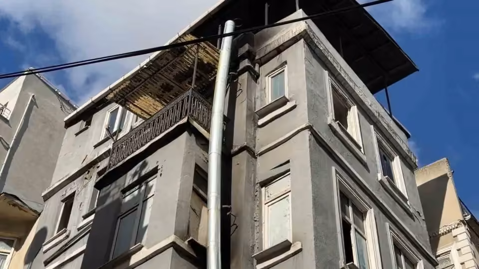 Beyoğlu’nda yangın paniği