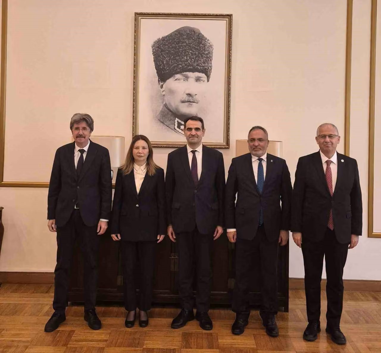 OMÜ heyeti Pekin’de Türkiye-Çin akademik iş birliklerini görüştü