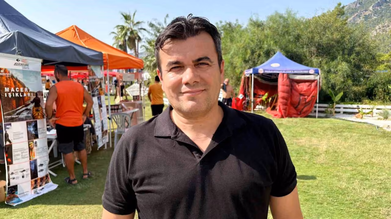 Fethiye’de bin 600 sporcu Ölüdeniz’e kulaç attı