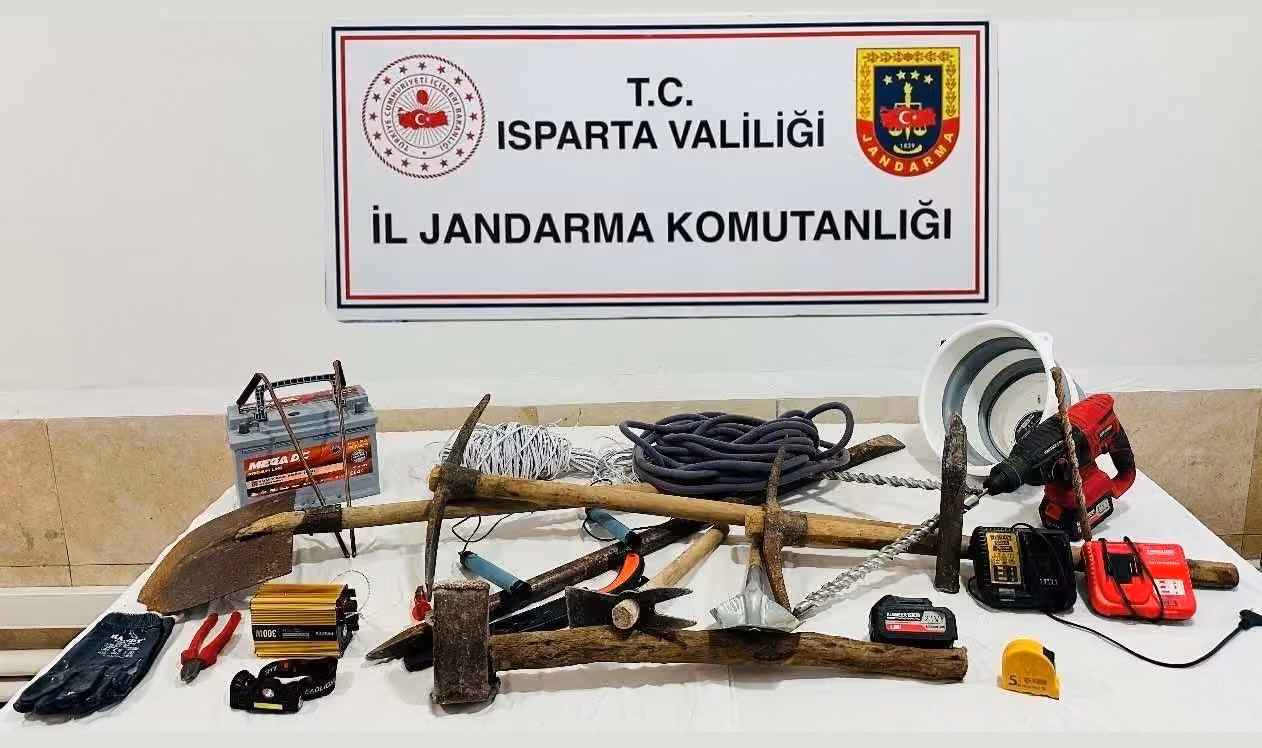 Isparta’da tarihi eser operasyonları: 20 şüpheli hakkında adli işlem