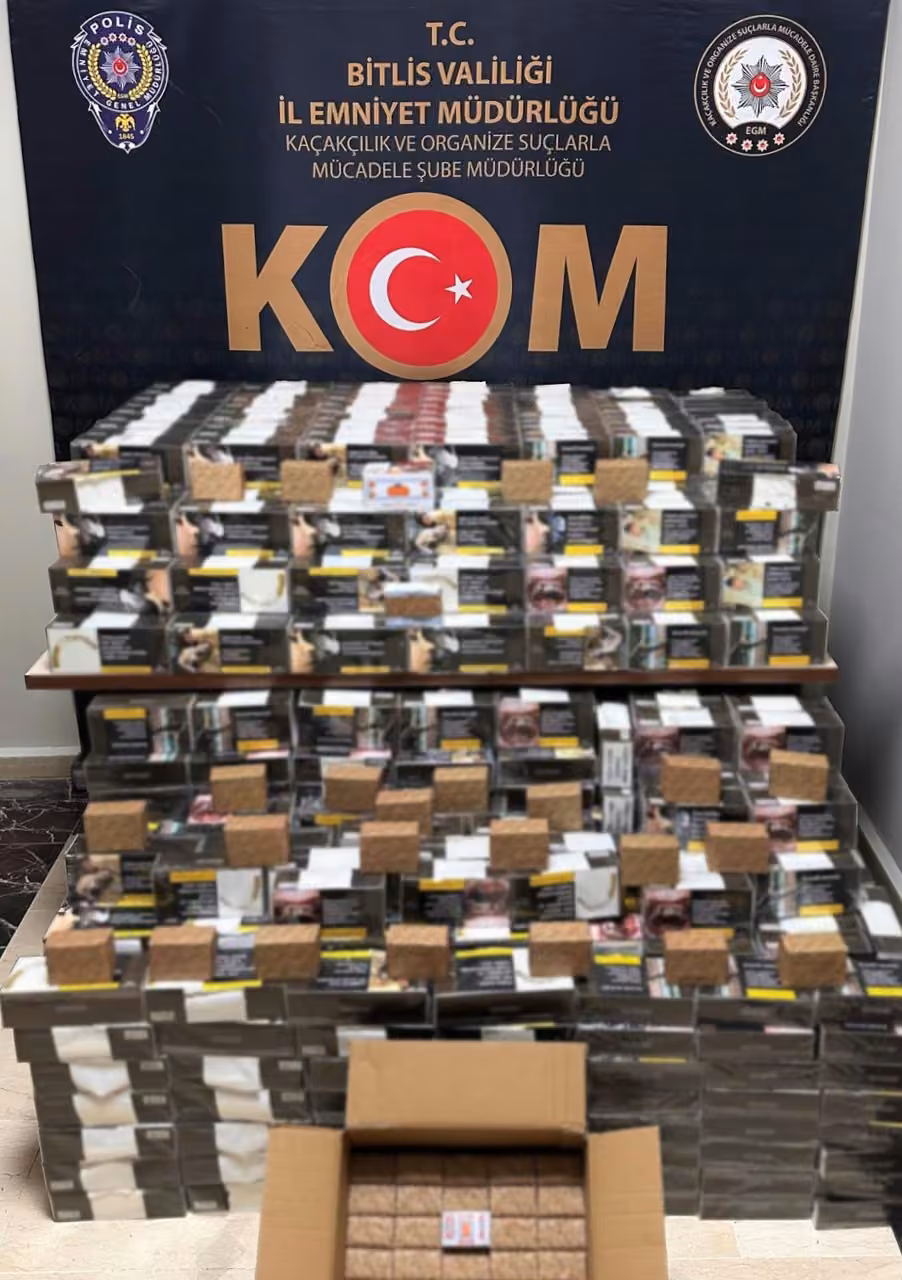 Bitlis’te kaçakçılık operasyonu