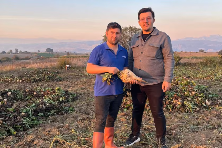 Vezirköprü’de pancar hasat dönemi başladı