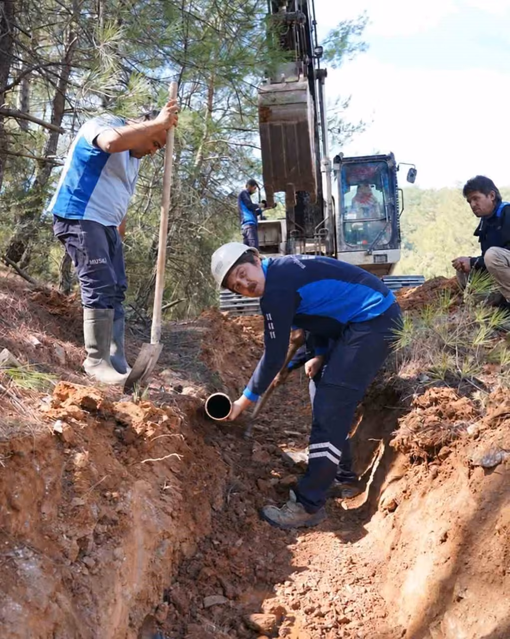 MUSKİ, Dağdibi’nin su kaynaklarını güvence altına alıyor