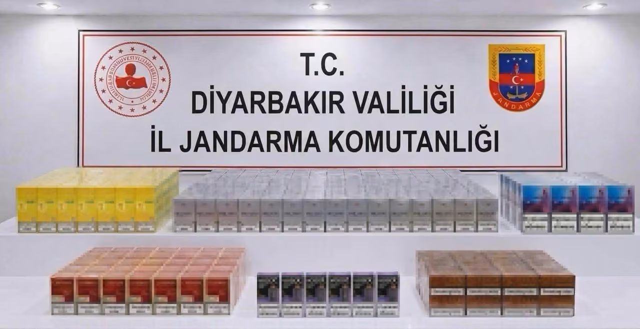 Diyarbakır’da çok sayıda gümrük kaçağı malzeme ele geçirildi