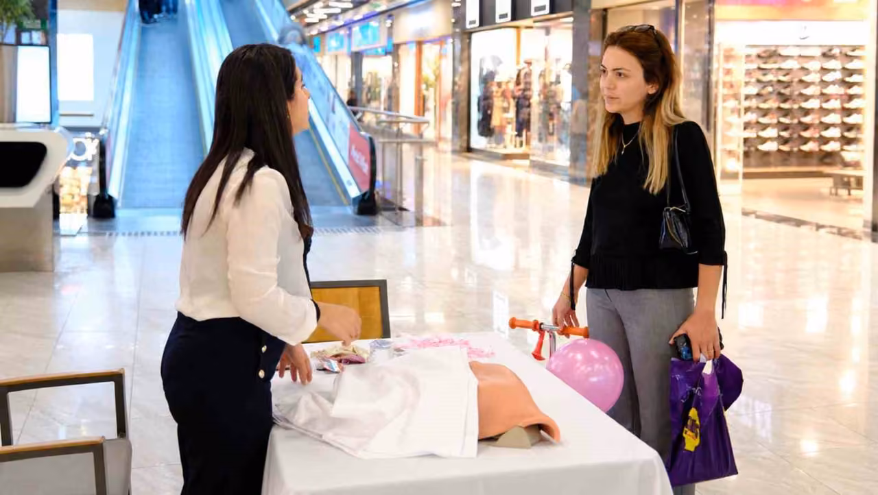 Mersin’de meme kanserine karşı farkındalık çalışması