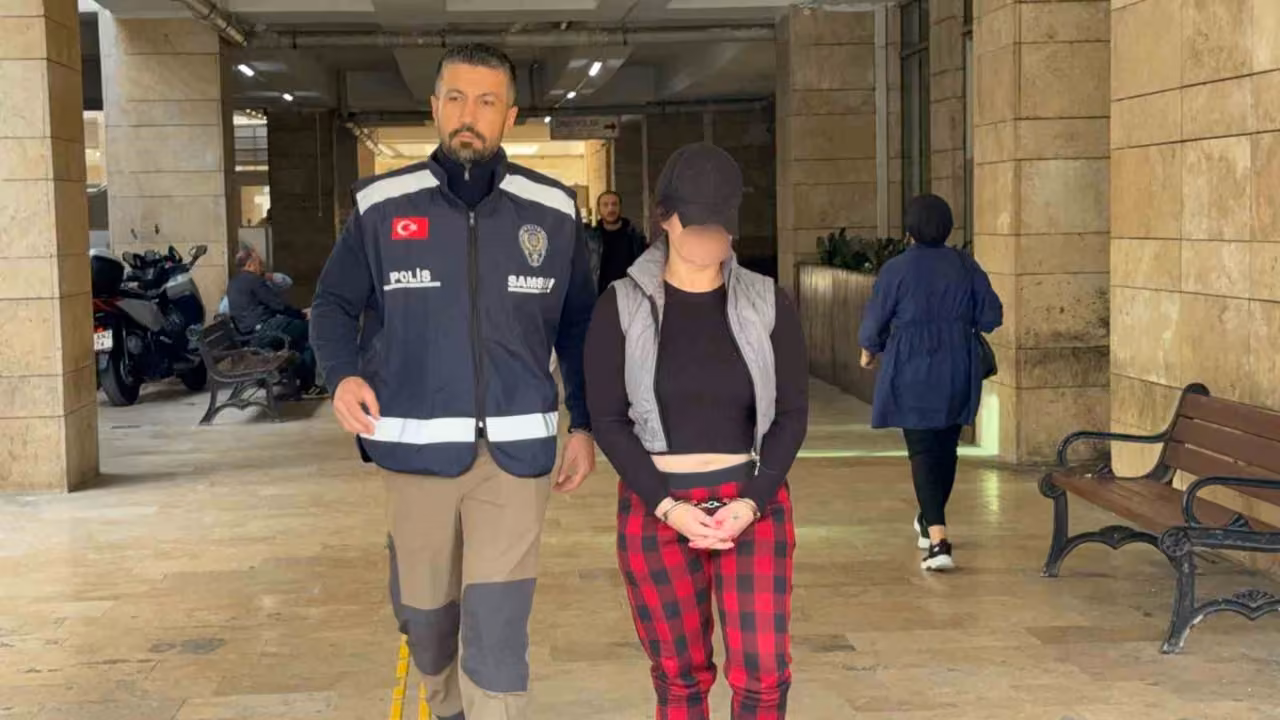 Samsun’da 4 yıl 2 ay 25 gün hapis cezası bulunan kadın yakalandı