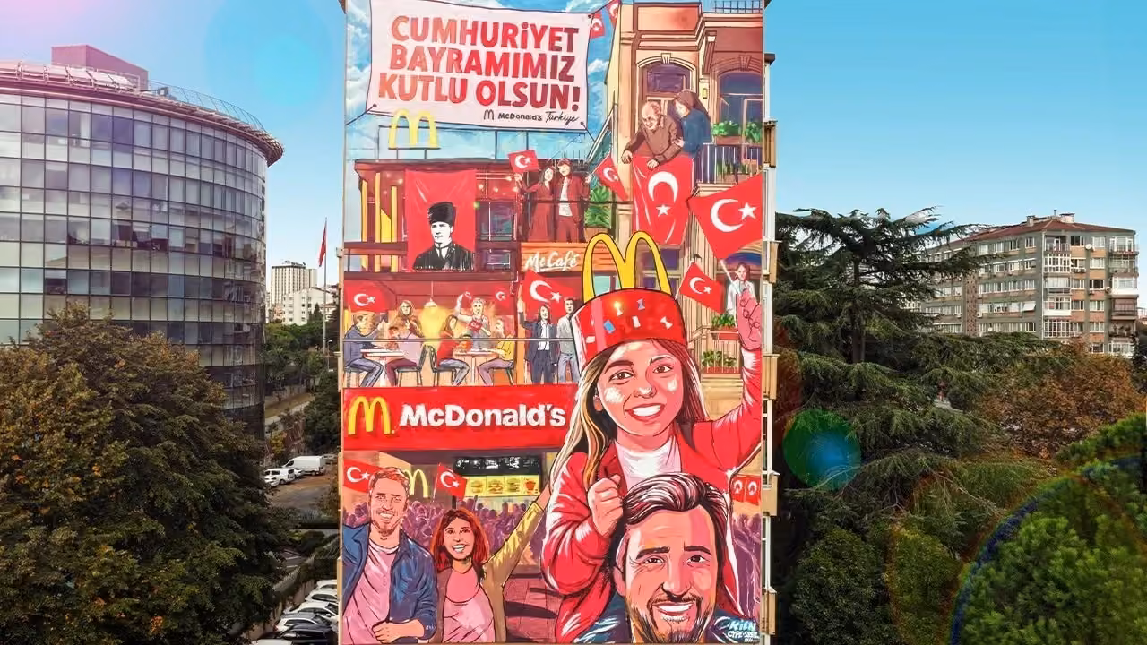 McDonald’s Türkiye’den Cumhuriyet’in 103. yılına özel kutlama