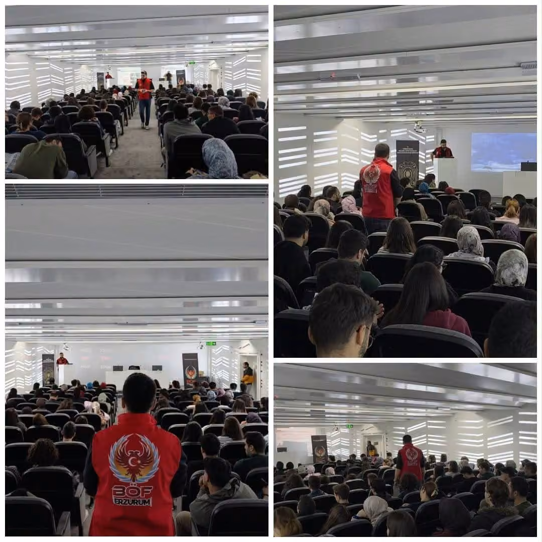 Erzurum’da üniversite öğrencilerine terörle mücadele bilgilendirmesi