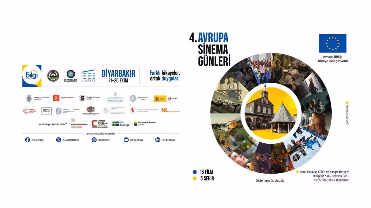 Diyarbakır’da 4. Avrupa Sinema Günleri başlıyor