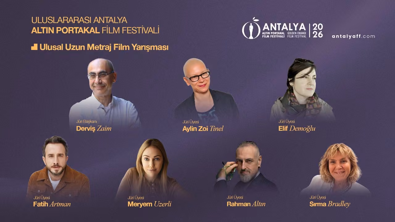 Altın Portakal’ın "Ulusal Uzun Metraj Film Yarışması"nda jüri üyeleri belli oldu