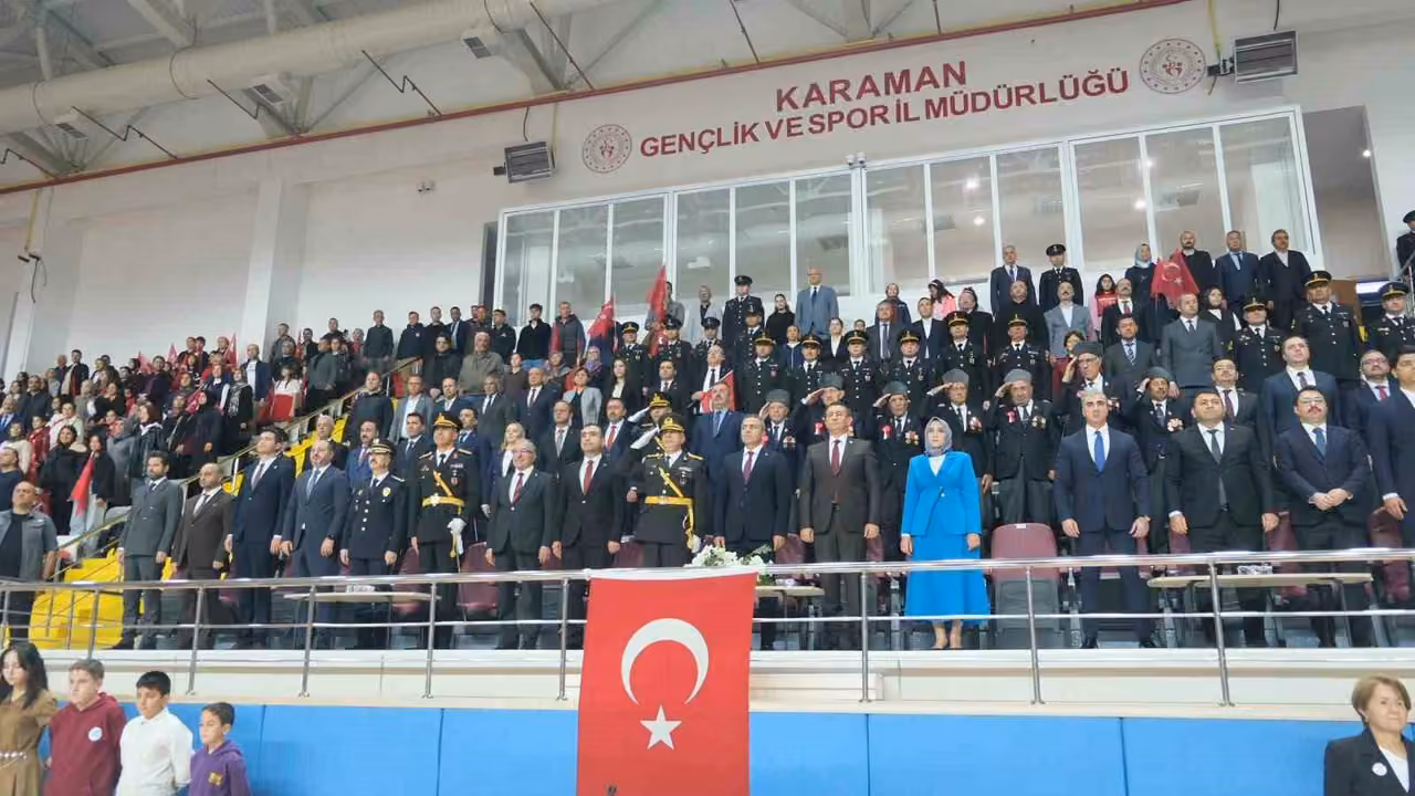 Karaman’da Cumhuriyet Bayramı coşkusu
