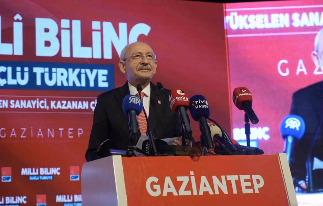 Kılıçdaroğlu, Gaziantep’te "Milli Bilinç, Yükselen Sanayi, Kazanan Çiftçi" programına katıldı