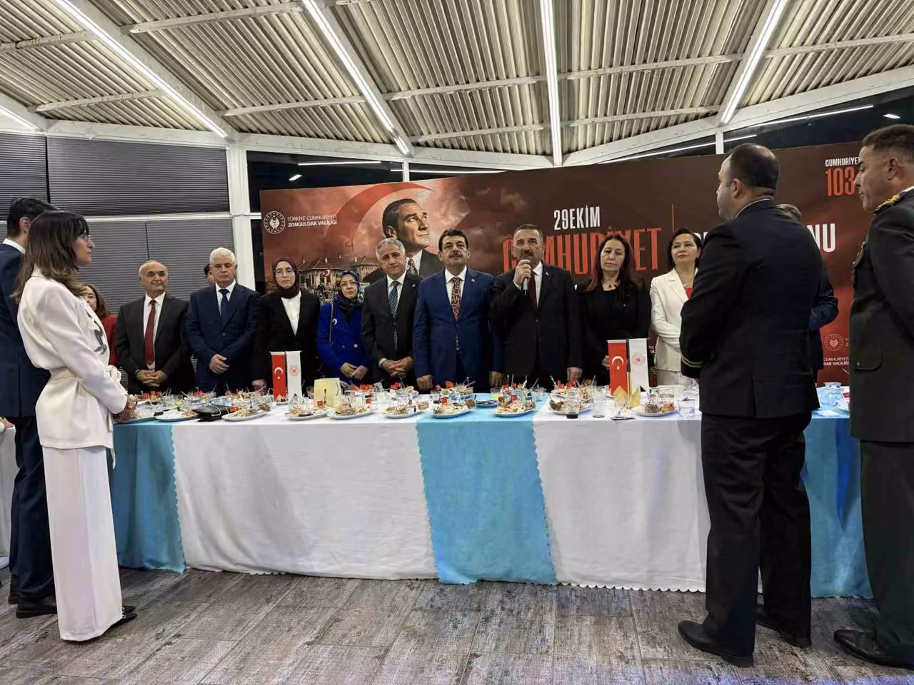 Zonguldak’ta 29 Ekim Cumhuriyet Bayramı resepsiyonu düzenlendi