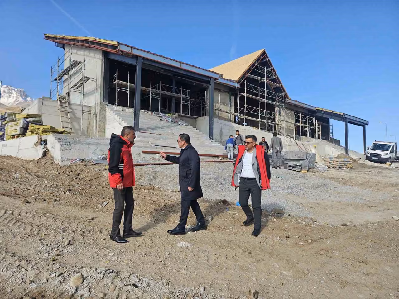 Ali İhsan Kabakcı, Erciyes Dağ Kızağı tesisini inceledi