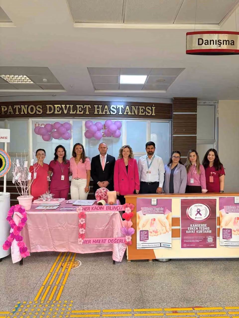 Patnos Devlet Hastanesi’nde farkındalık etkinliği