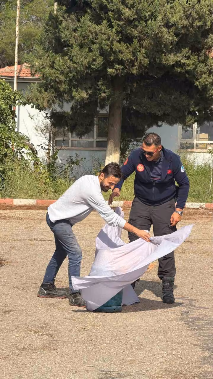 Kayseri İtfaiyesi’nden kapsamlı eğitim