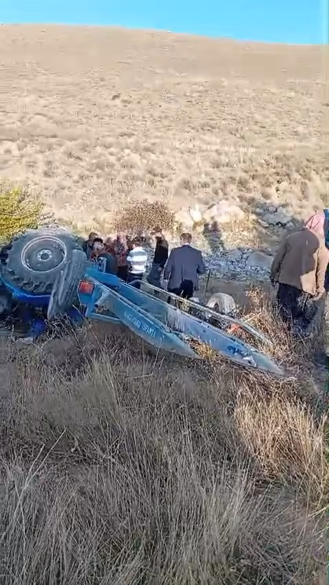 Niğde’de traktör devrildi: 1 ağır yaralı