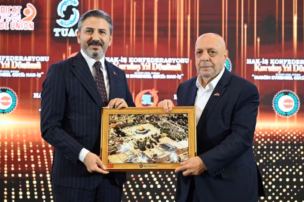 HAK-İŞ, 51. kuruluş yılını "Emeğin Evrensel Gücü: HAK-İŞ" temasıyla kutladı